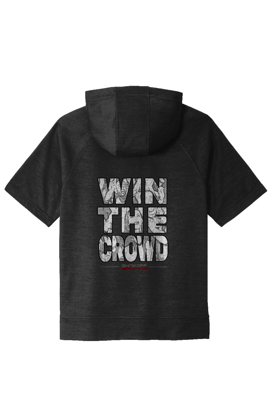 Tri-Blend Fleece S/S Hooded Pullover