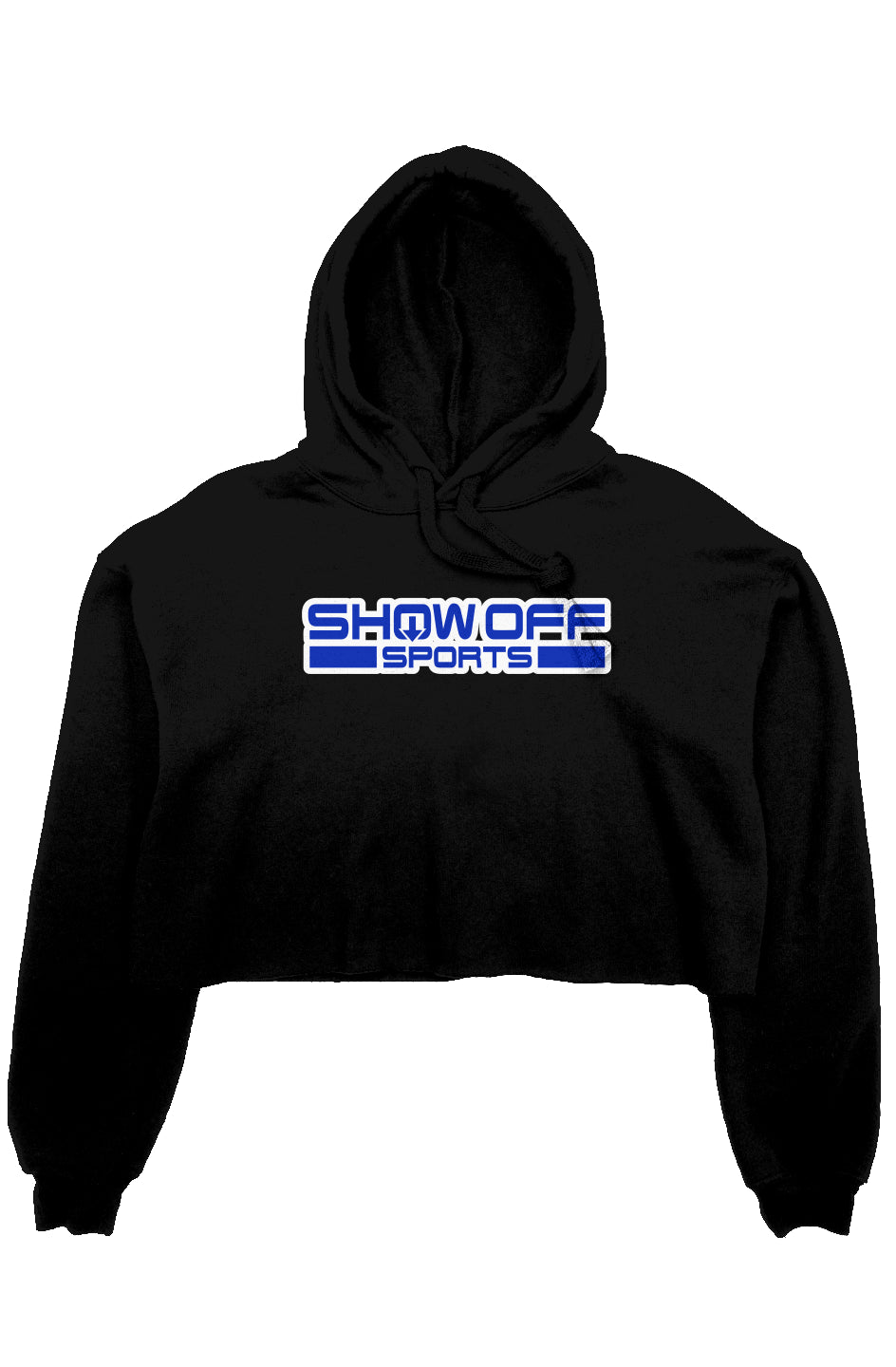 Hoodie (Crop Fleece) - ROYAL